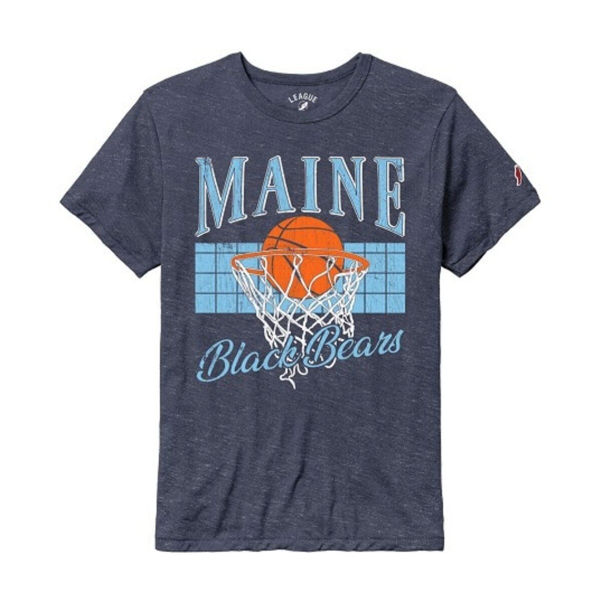 Maine Black Bears Basketball Tee